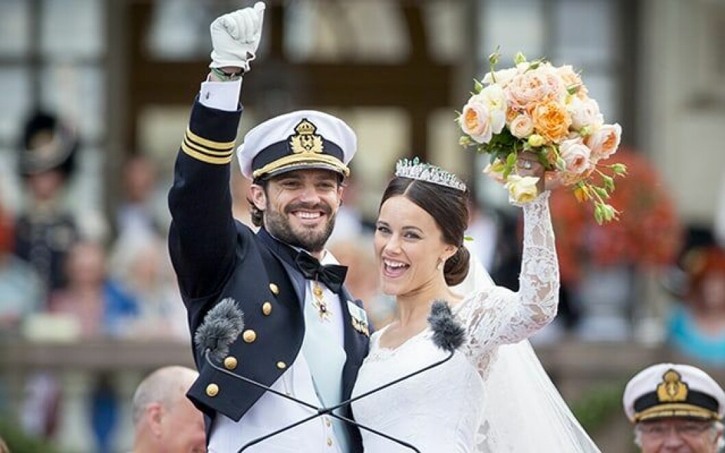 Se De Bästa Bilderna Från Prins Carl Philips Och Prinsessan Sofias Bröllop
