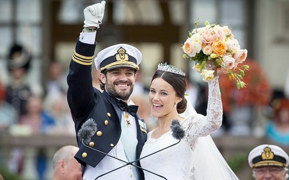 Se De Bästa Bilderna Från Prins Carl Philips Och Prinsessan Sofias Bröllop