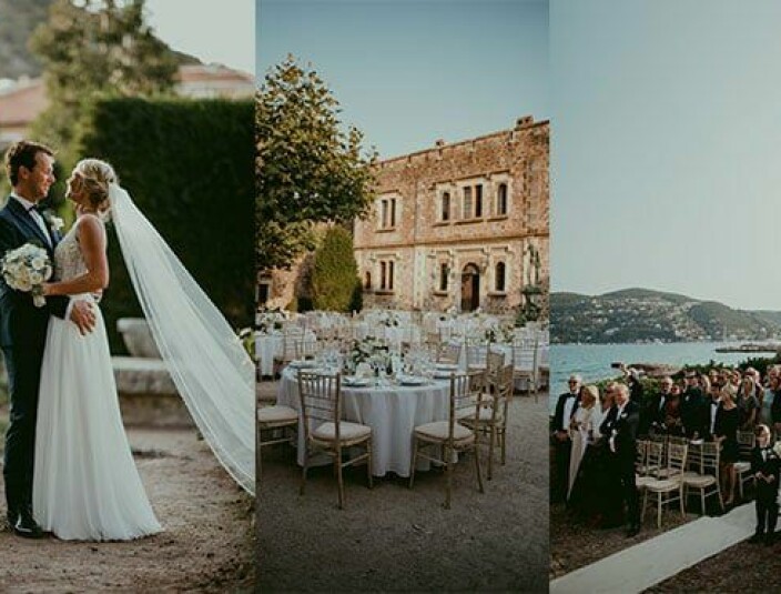 Sensommarbröllop på slott i Frankrike - bruden berättar om planering