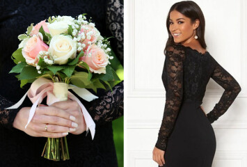 Överraska med svart bröllopsklänning — här är 10 favoriter
