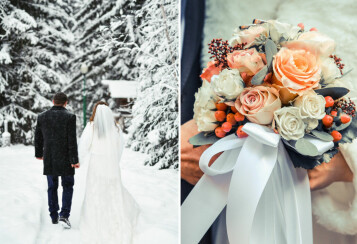 Sagolika vinterbröllop: Inspiration, tips och kläder