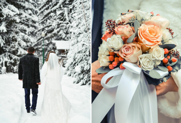 Sagolika vinterbröllop: Inspiration, tips och kläder