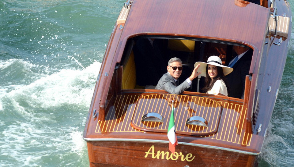 Amal Alamuddin och George Clooney